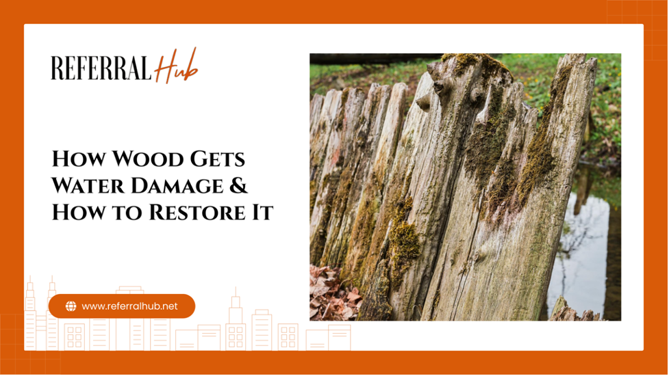 How Wood Gets Water Damage