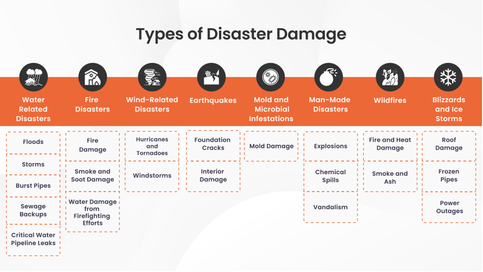 Understanding the Types of Disaster Damage